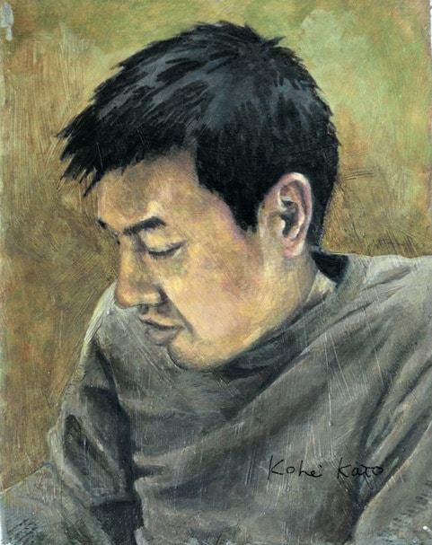 肖像画描きます アクリル画で雰囲気を大切に表現いたします。 イメージ7
