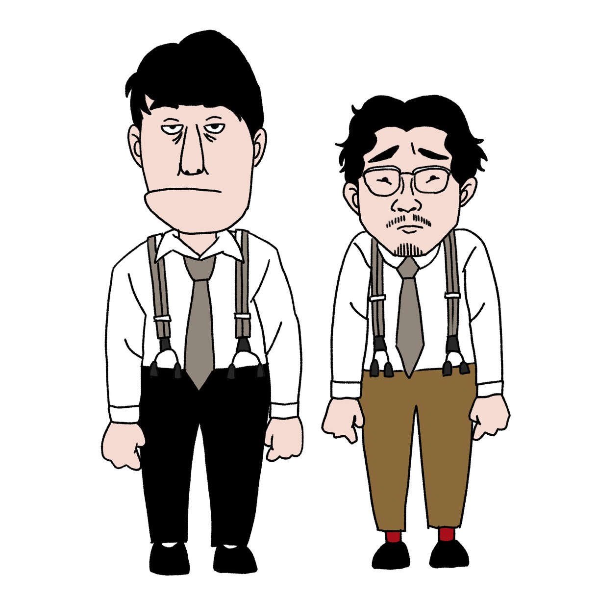 シュールで味のある似顔絵、描きます 【クセ強め】だけどクセになる！？ イメージ2