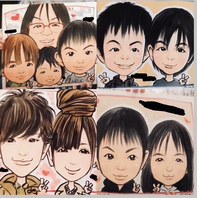 似顔絵歴10年以上のプロが素敵な似顔絵お描きします 御自身はもちろん御家族、御両親、御友人のプレゼントに♪ イメージ6