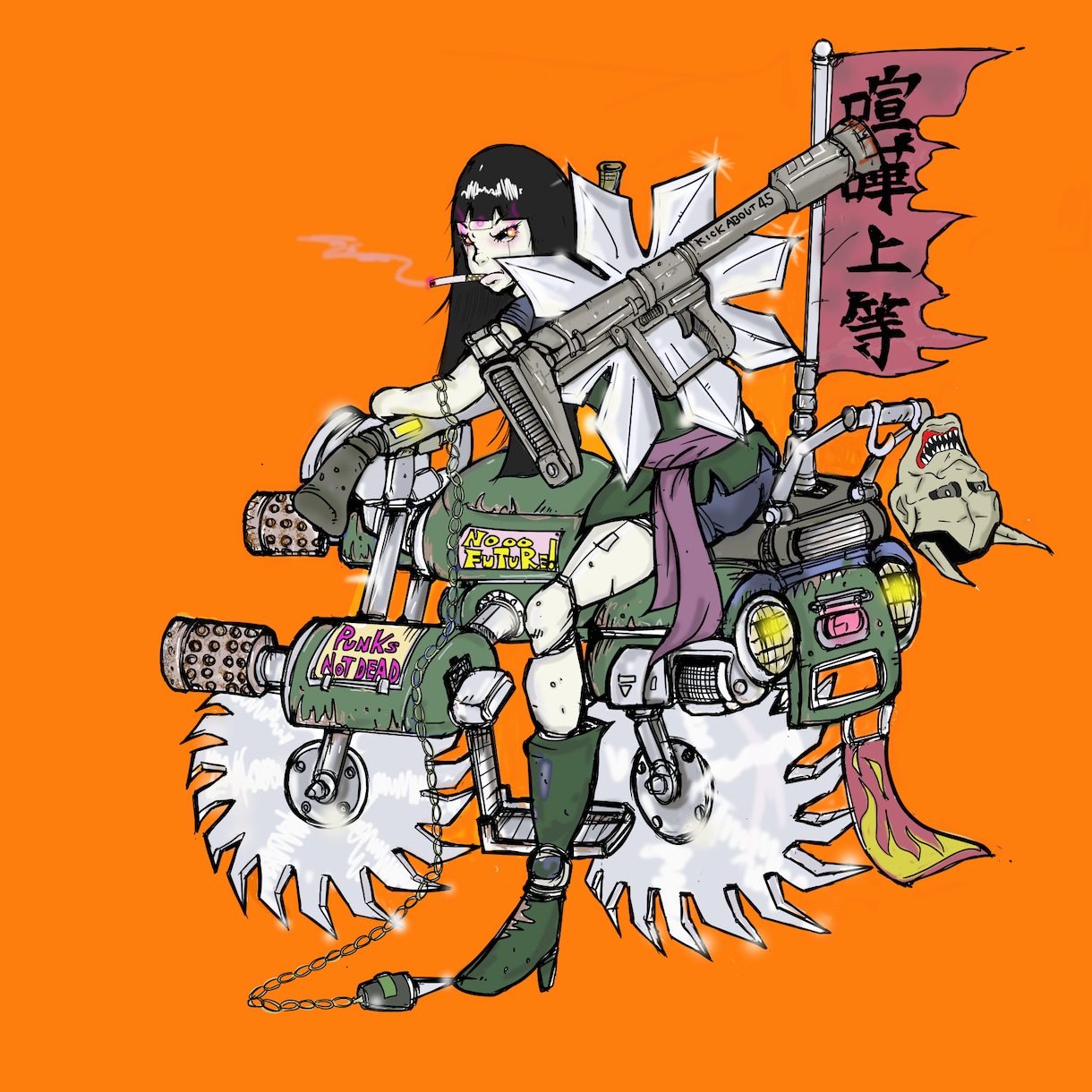 イラスト•アイコン描きます POPでロックなイラスト•アイコンをお届けします！！ イメージ2