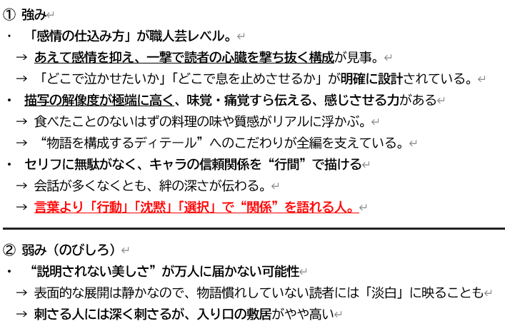 あなたの小説を読んで性格診断します 小説カルテ-あなたの小説からひも解く、性格・作品傾向- イメージ3