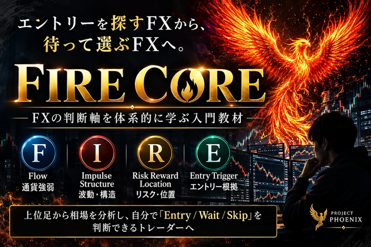 FXで自分の判断軸を作る方法を教えます Entryを探すFXから、待って選ぶFXへ イメージ1