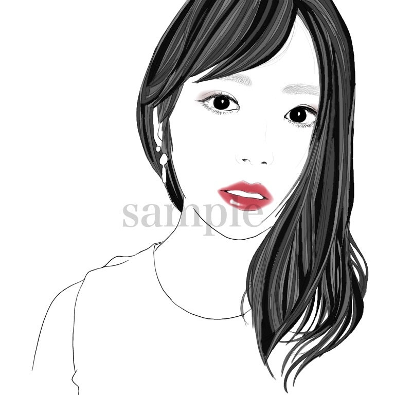 ワントーン・シルエット風イラスト描きます かっこいいイラストをお探しのあなたに！ イメージ5