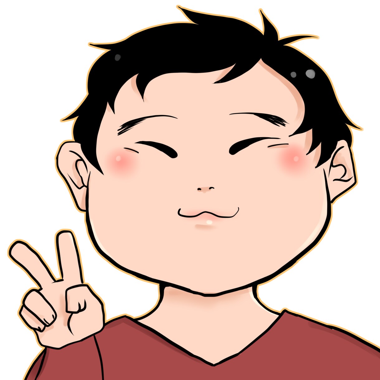 似顔笑描きます 素敵な笑顔を形にして贈り物やお仕事の傍らに！ イメージ5