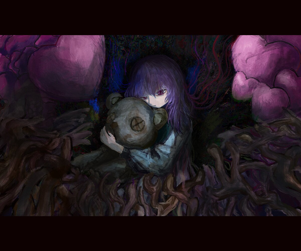 ダーク系MVイラストを描きます オリジナル曲、歌ってみた等のMVイラストをお任せください！ イメージ5