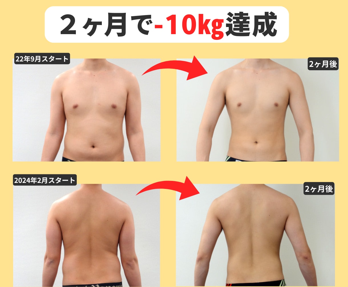 痩せて自信を取り戻したい男性を徹底サポートします 100kgから27kg痩せた僕があなたの未来に寄り添います イメージ3