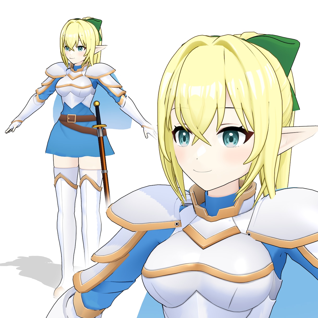 フルスクラッチ3Dキャラクターを制作します Vtuber等で使用できる3Dキャラクター制作 イメージ2