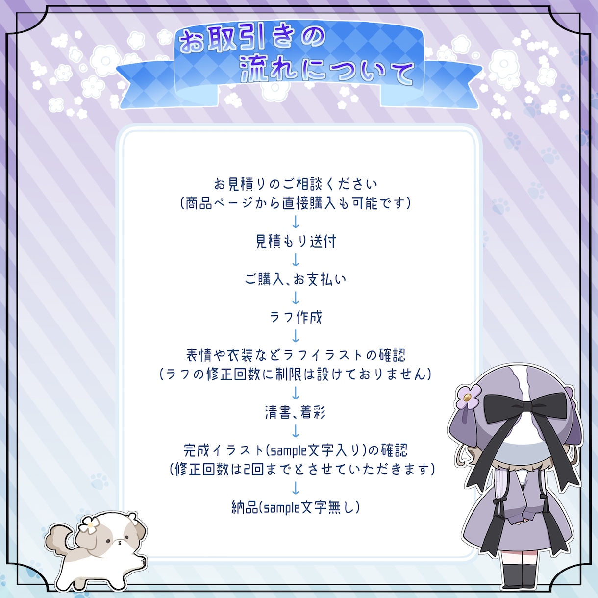 もちもち可愛いSD(デフォルメ)キャラ描きます ✴︎Vtuber様多数ご利用！個人的利用も大歓迎です✴︎ イメージ3