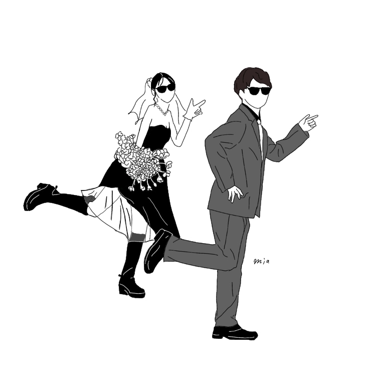 世界で1つだけ♡ウェディングイラスト描きます 人生で1番、最高に幸せな瞬間をイラストにします♡ イメージ1