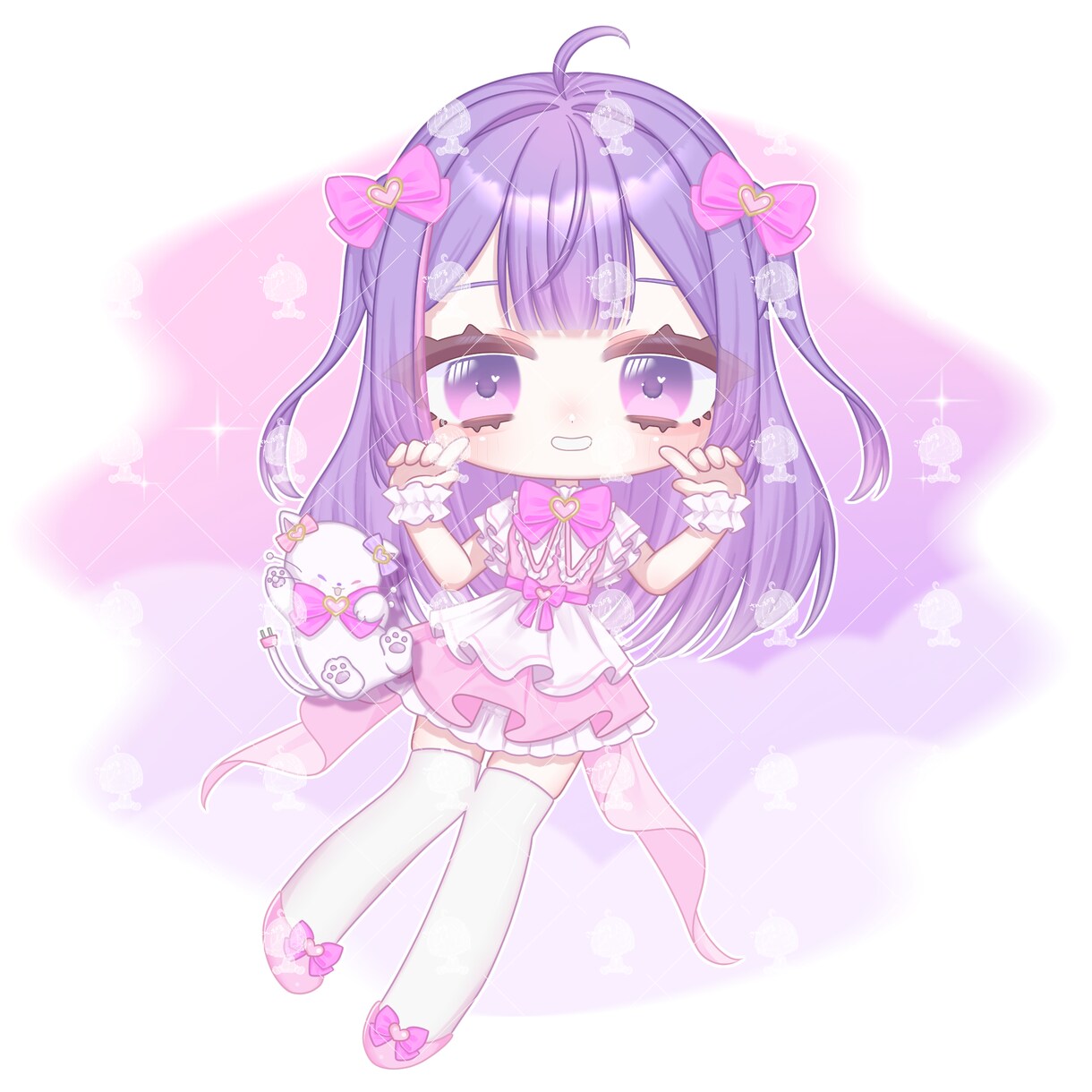 ミニキャライラストお描きします 色んな場所で使えるミニキャライラストをお描きします！ イメージ3