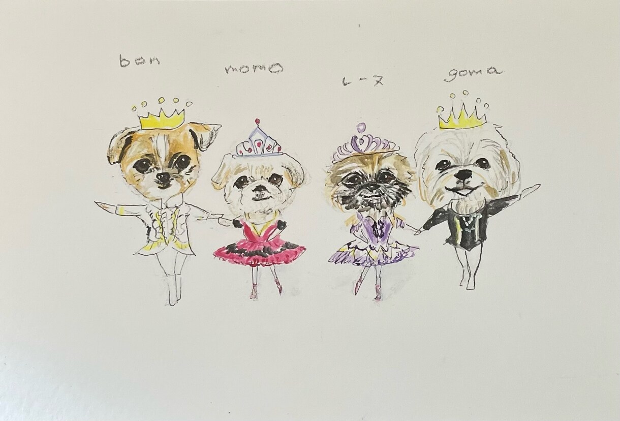 優しいタッチで動物イラストお描きします その人その子らしさを大切にお描きします。 イメージ3