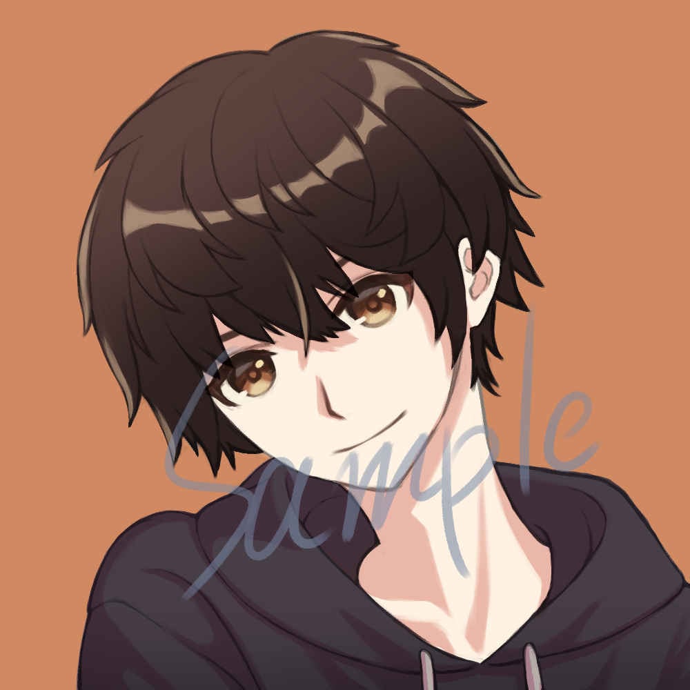 パッと明るいアニメ風⭐︎イラスト描きます くっきりかわいい目立つアイコンに！ イメージ8