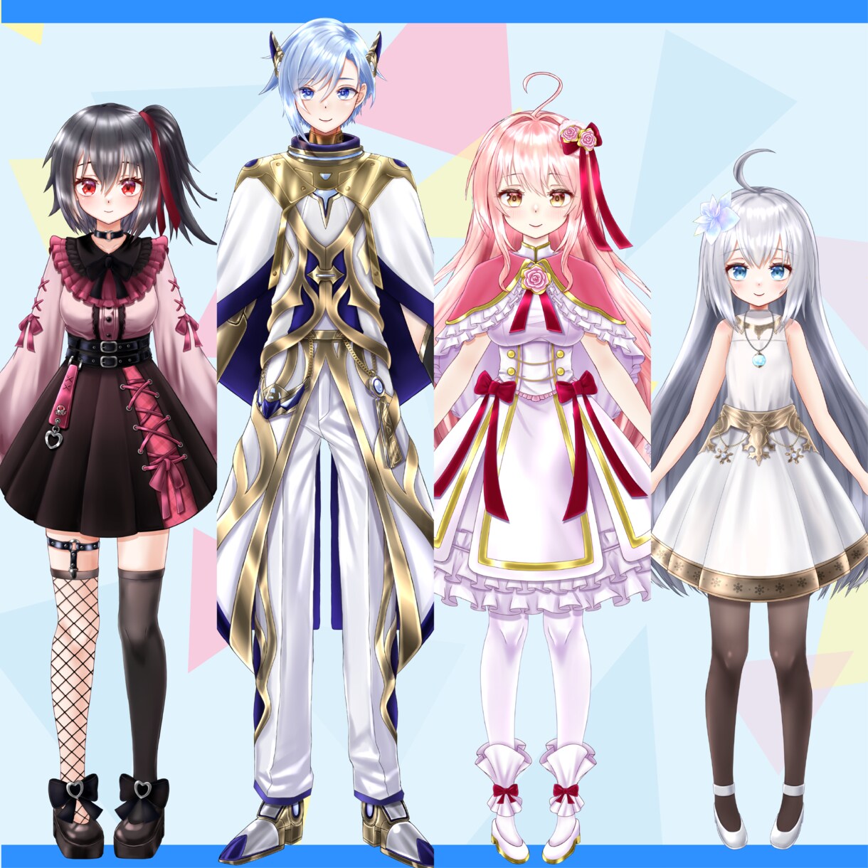 キャラデザイン＆Live2Dモデリング制作します お見積り・ご相談だけでもOK！ イメージ6