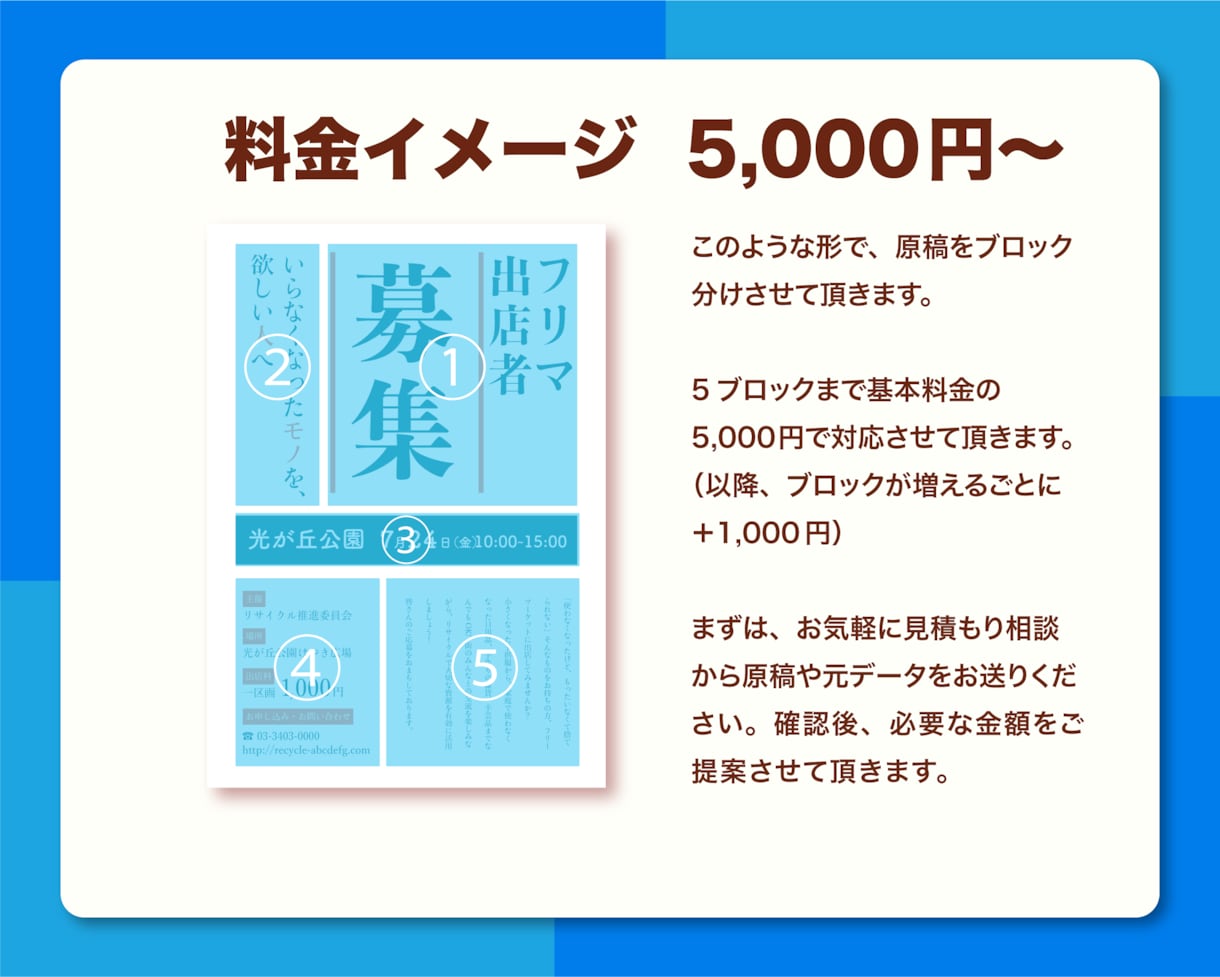 イラレ、PDFのデータをパワポでそっくりに作ります 修正できないAi/PDF/チラシをパワポデータに変換します イメージ4