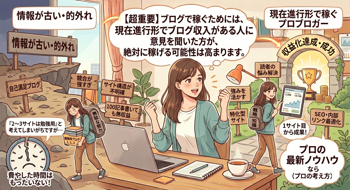 ブログサイトの構築・記事作成をします 初心者がつまづきやすいサイト設計をサポート！ イメージ5