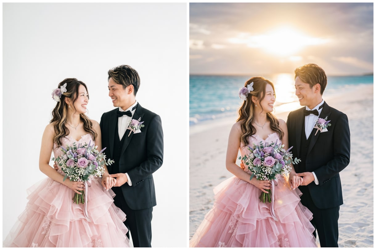 著名芸能人多数撮影・ボード用写真をリメイク承ります ｜美的な仕上り【ウエルカムボード写真】こだわりませんか？ イメージ9