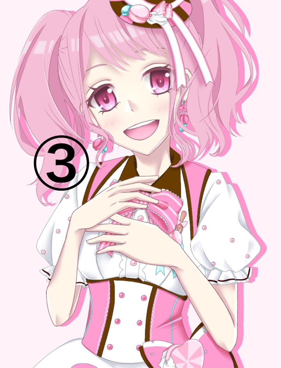 好みの絵柄で夢絵やアイコンなど、何でもお描きします 絵柄をお選びできます。次元は関係ありません！ イメージ4