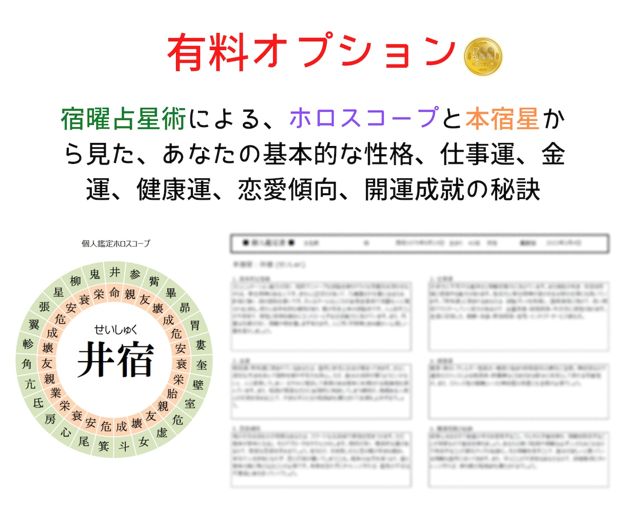 運勢占い★四柱推命であなたの運勢を鑑定します あなたの生まれ持つ本質や性格才能を知ることで運気を好転！ イメージ10