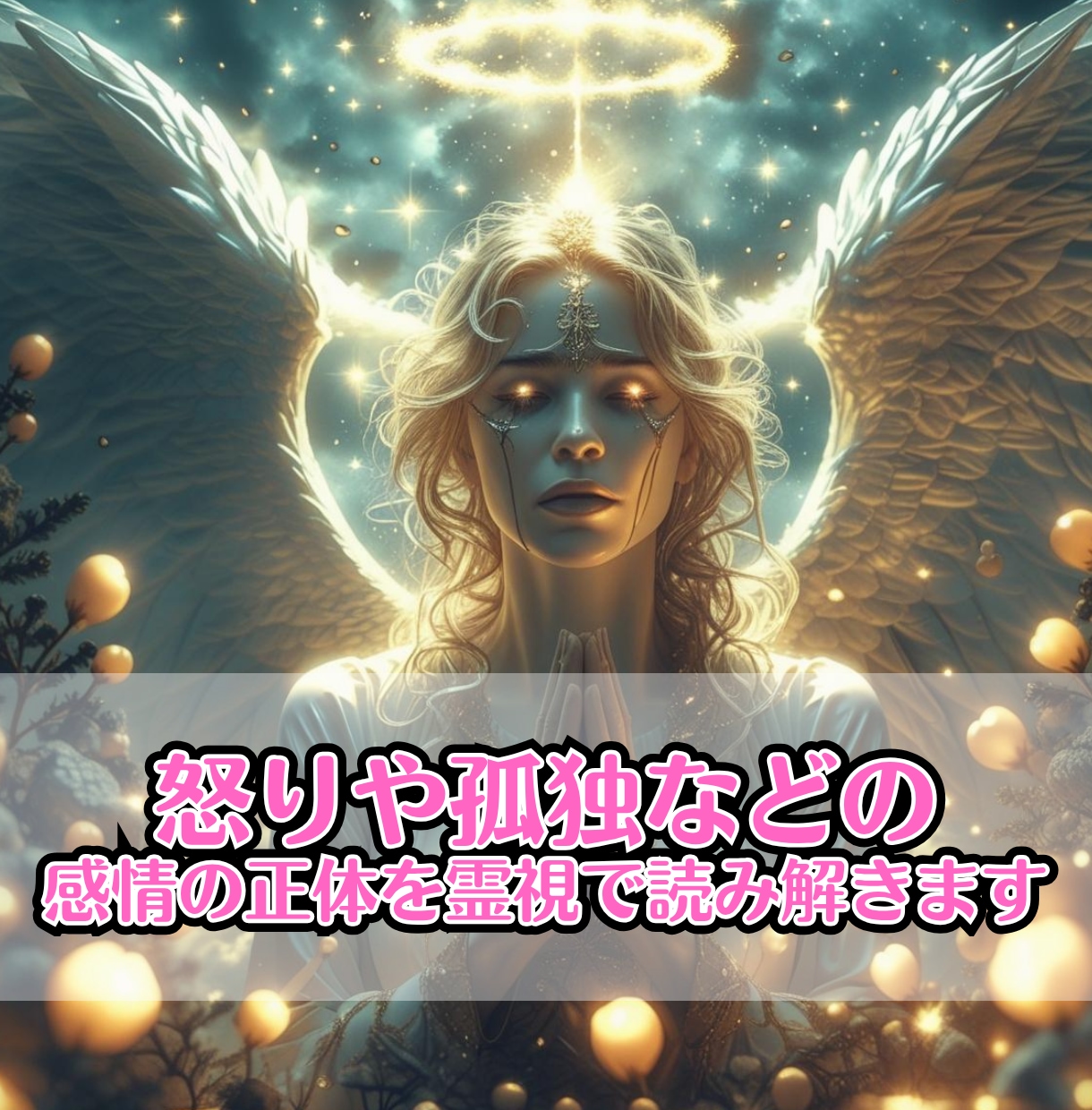 怒りや孤独など感情の正体を霊視で読み解きます 希望が見える！怒りや孤独を乗り越え未来へ進む鍵を視ます イメージ1