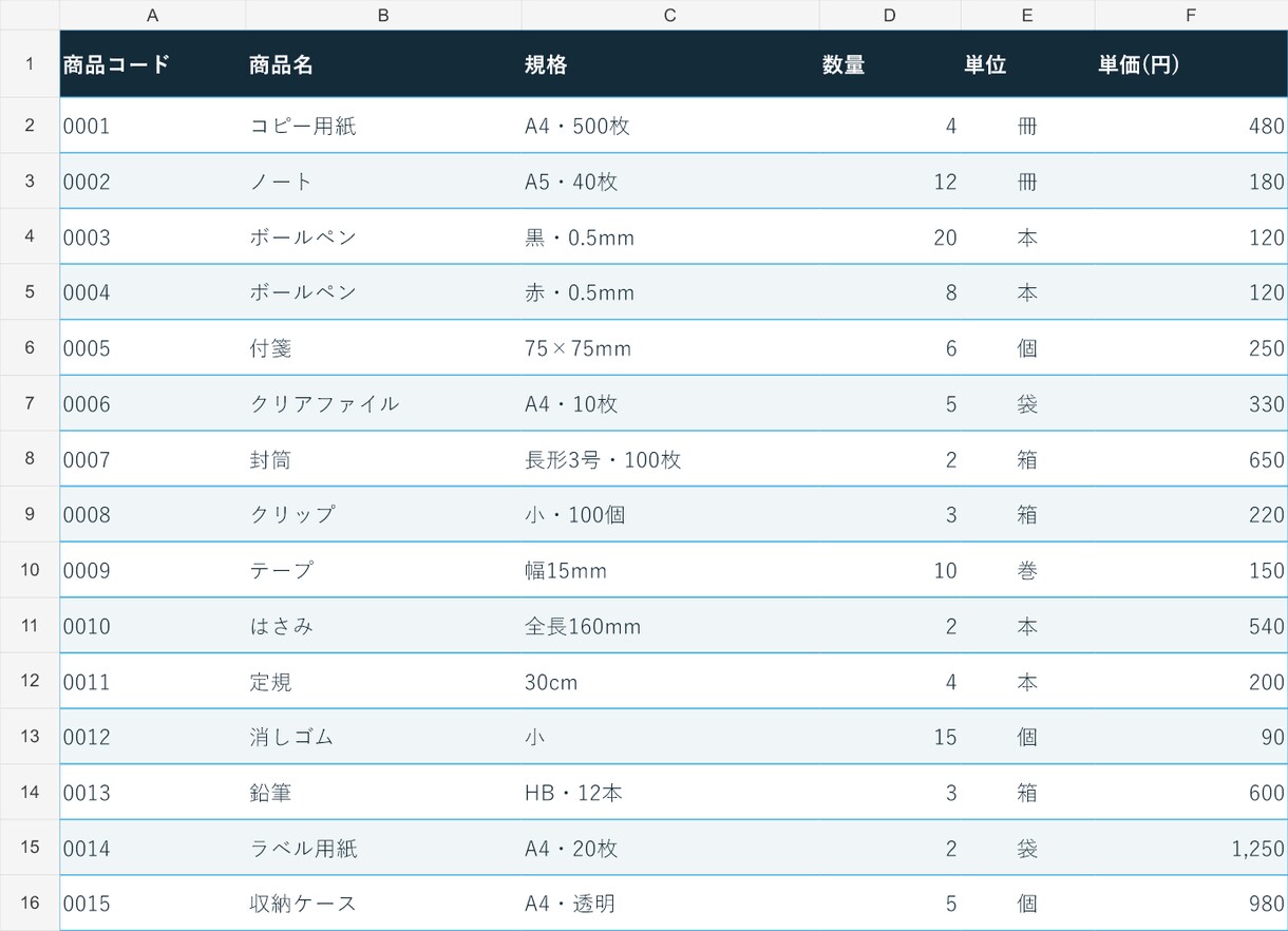 PDF・画像の情報をExcelやCSVに整理します 面倒な転記作業を代行し、使いやすい表データにします イメージ3