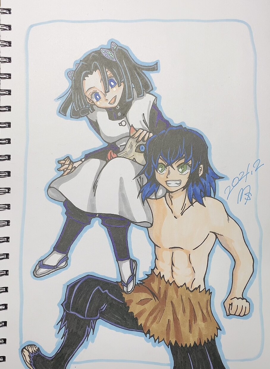 似顔絵や二次創作、一次創作などお描きします デジタル、アナログ両方お受け出来ます。 イメージ1