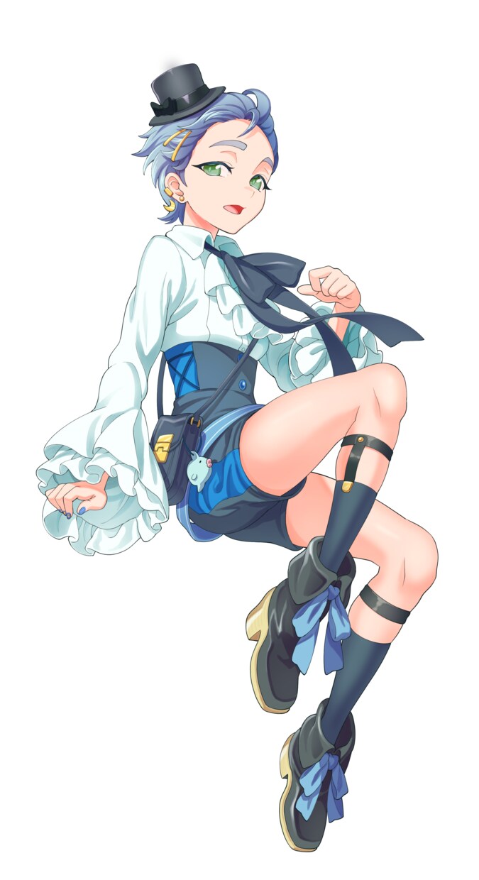 iriam用立ち絵イラスト作成承ります アニメ調のキャッチーな絵柄の立ち絵イラストをご提供します！ イメージ8
