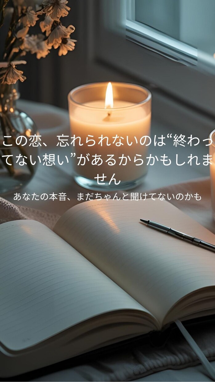 寄り添い占い｜心のモヤモヤ、言葉にしますます ひとりで抱えてきた気持ち、そっと聞かせてください イメージ3