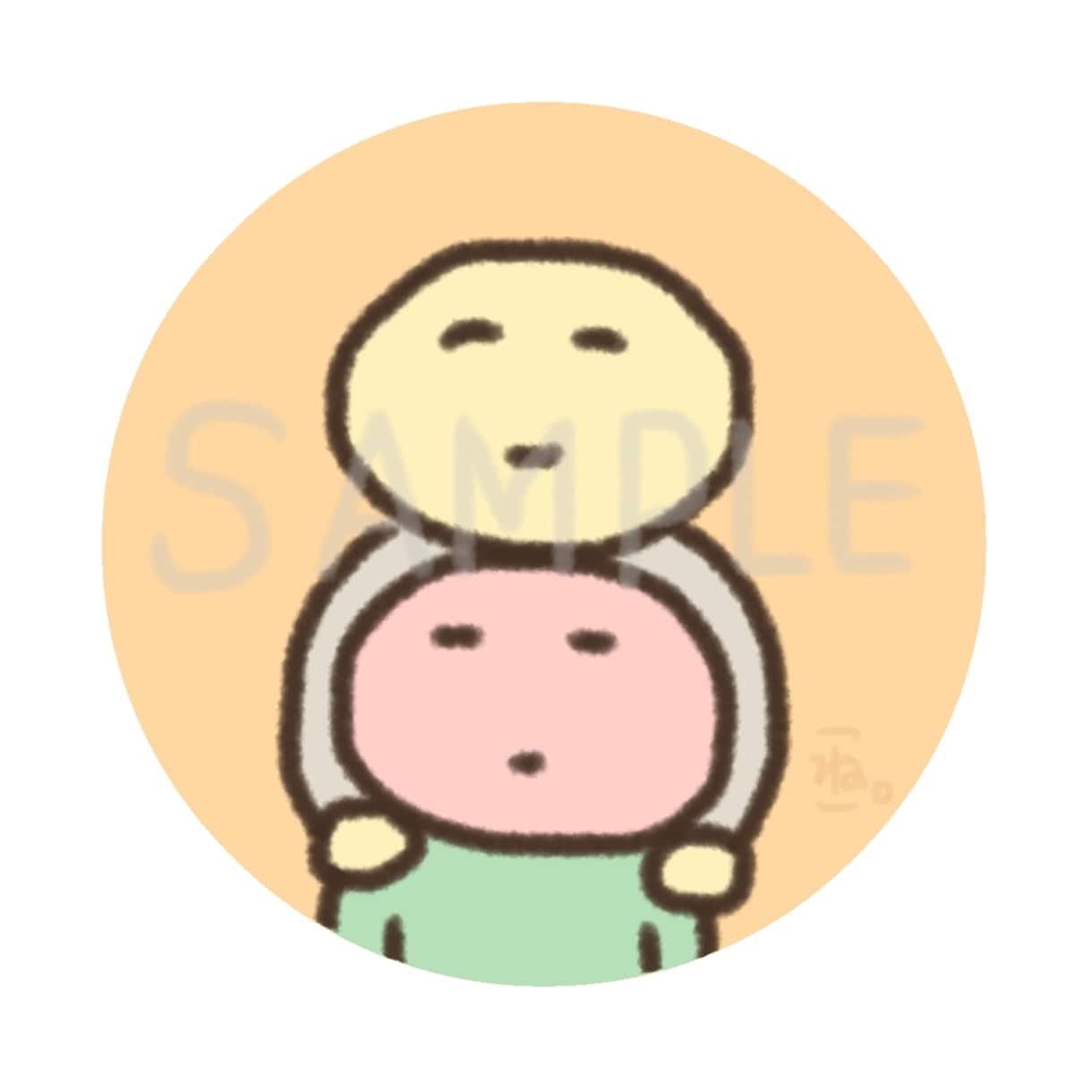 ゆるりとした温かみのあるアイコンを制作します ゆるくてシンプルだけどインパクトのあるアイコンをお探しの方に イメージ8
