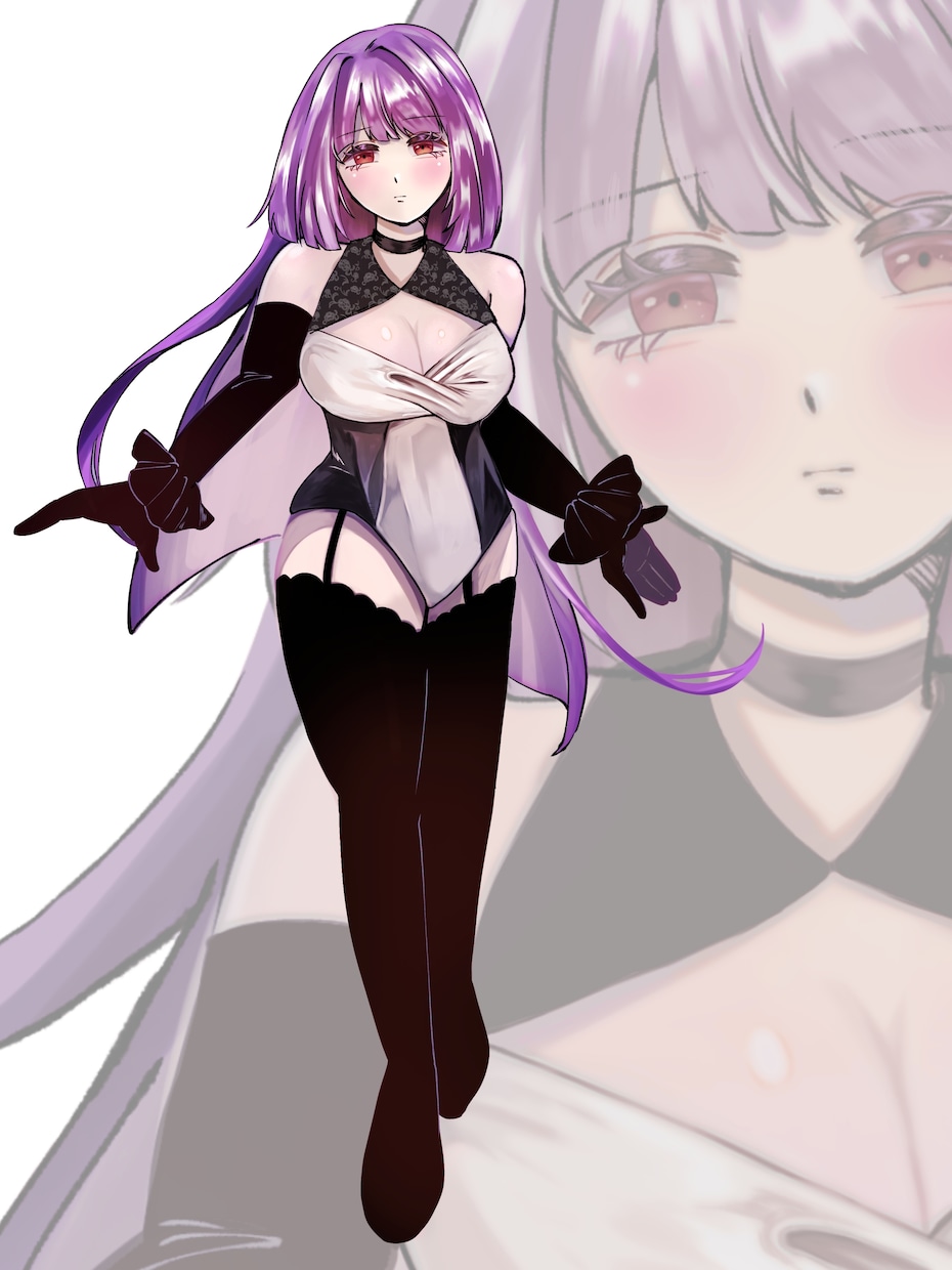 しっかり描き込む厚塗りイラストを制作します 立体感のある一枚絵を制作します イメージ3