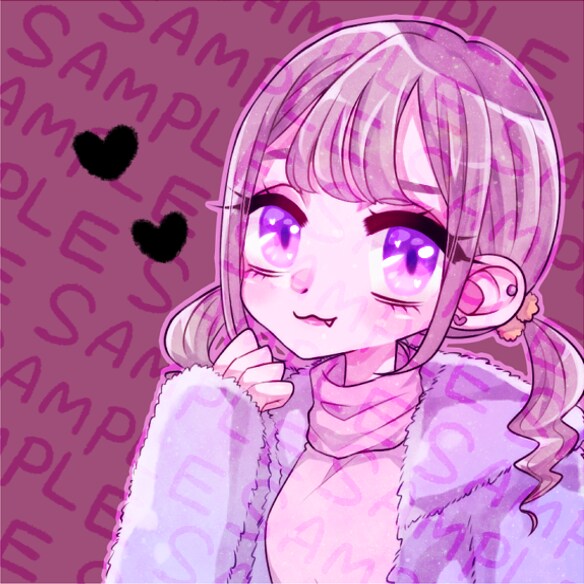 SNSアイコン用のイラスト作成 イメージ2