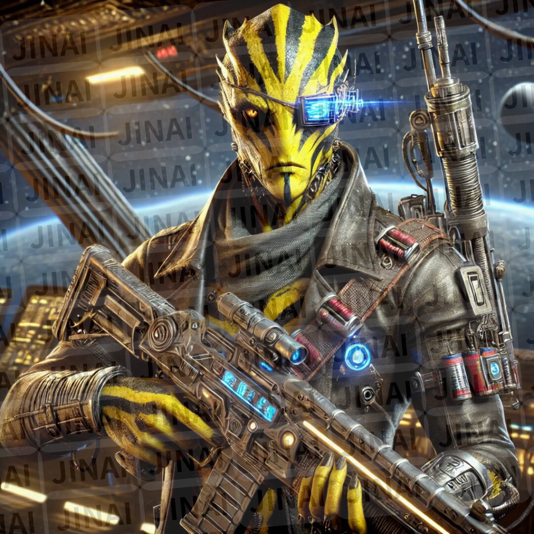 オリジナル宇宙人画像＜完成品＞を販売します SNSのプロフィール画像等にご利用下さい。 イメージ1