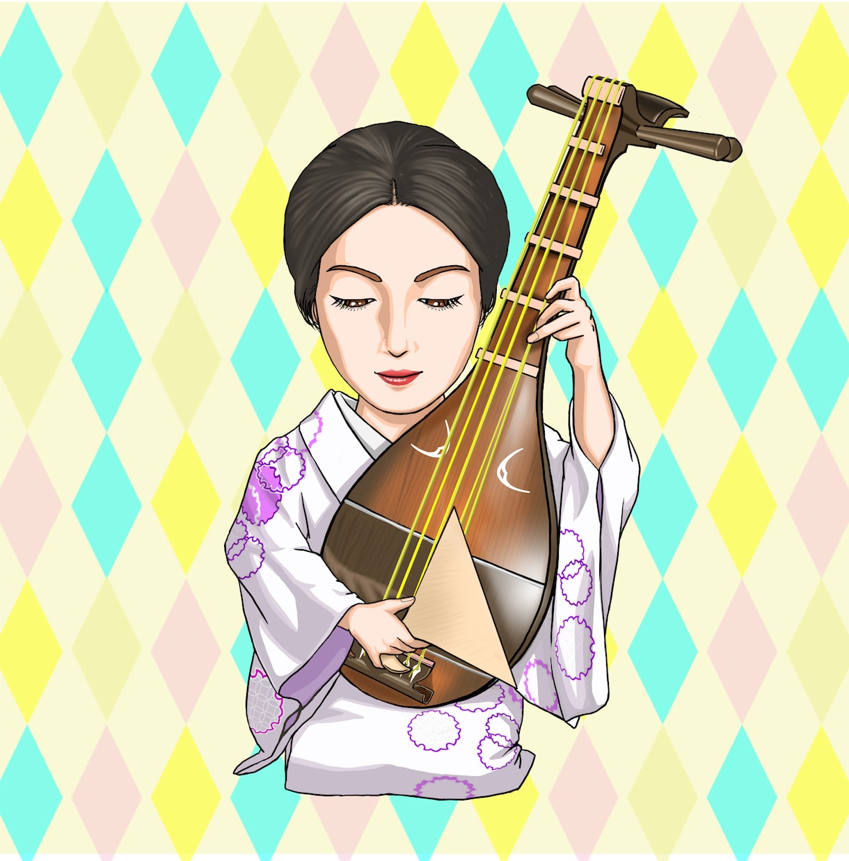 ポップで可愛らしい似顔絵お描きします SNSアイコン、プレゼントからビジネスまで イメージ7