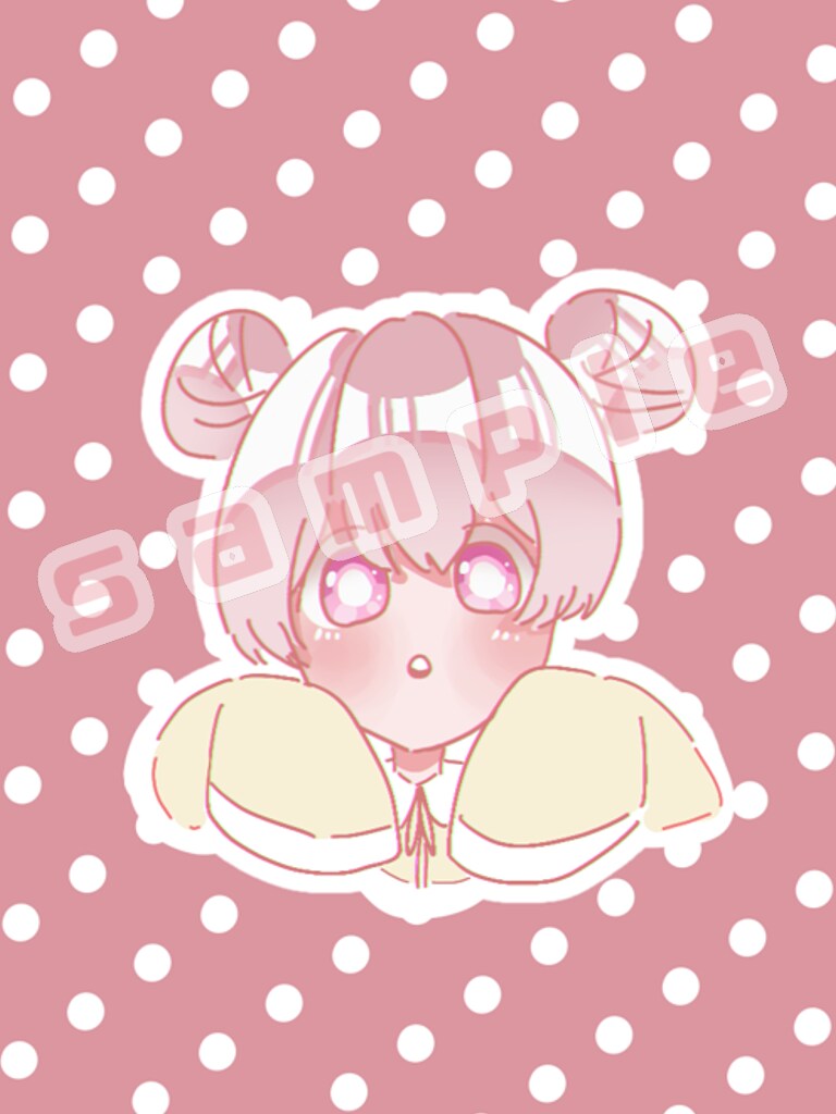 ひょっこりでるかわいいミニキャラ描きます シンプルでかわいいミニキャラのひょっこりアイコン！ イメージ2