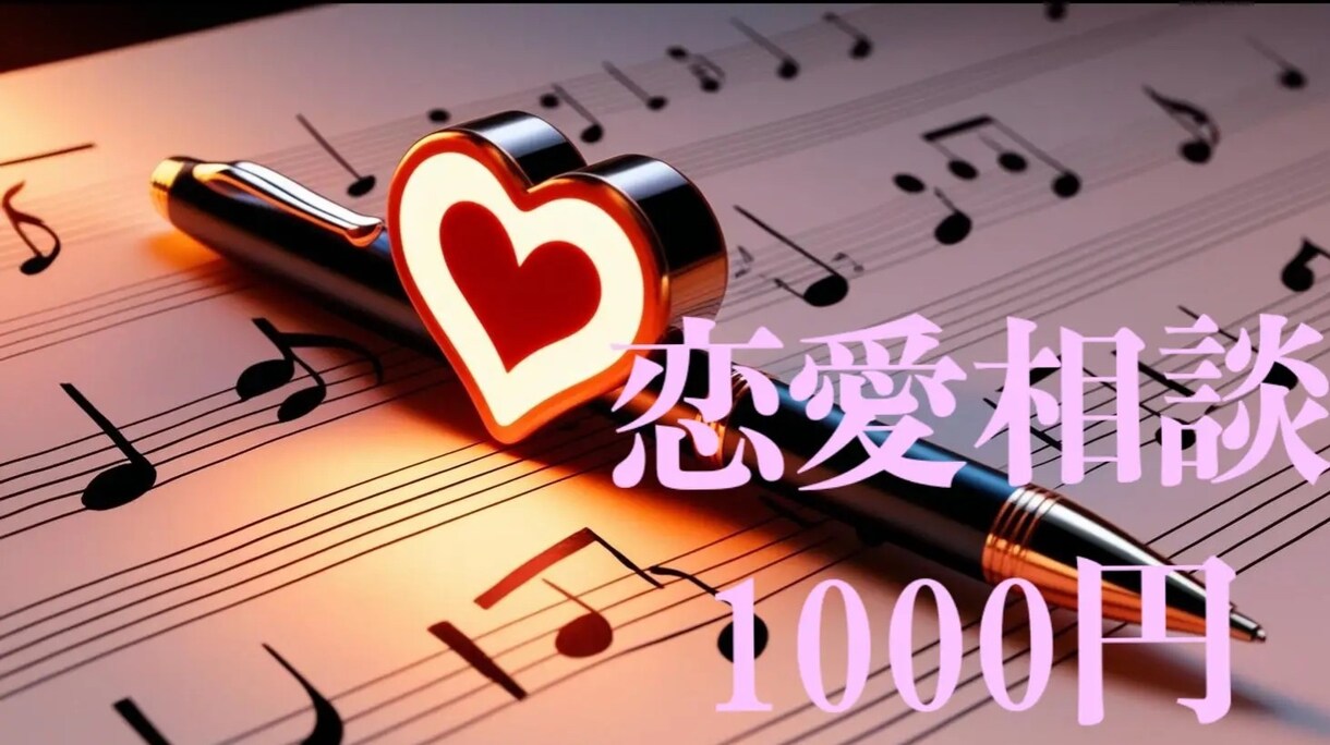 恋愛相談を30分(レン彼・オタク視点)します あなたの恋をゆるりと紐解きます イメージ1
