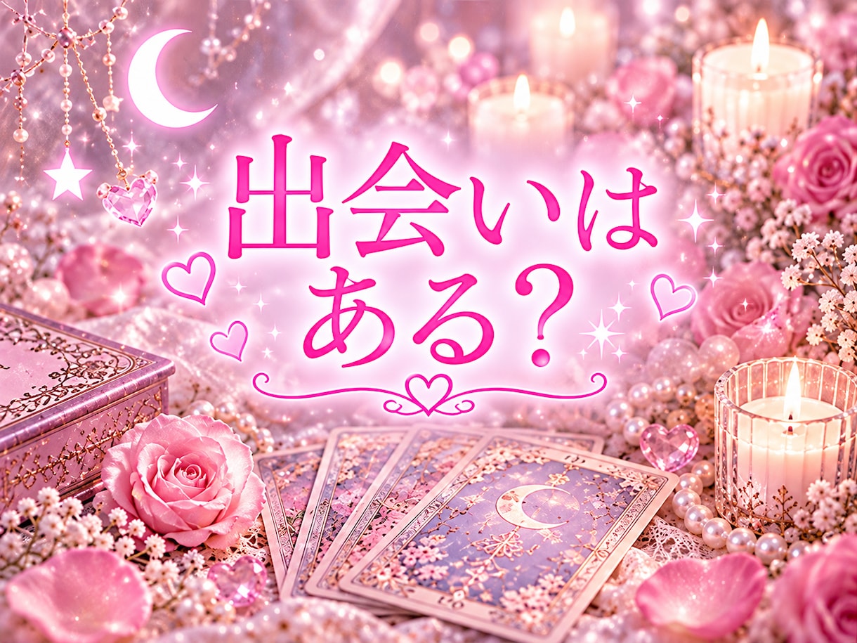 出会いについて占います 出会いはある？？タロット占い♡ イメージ1