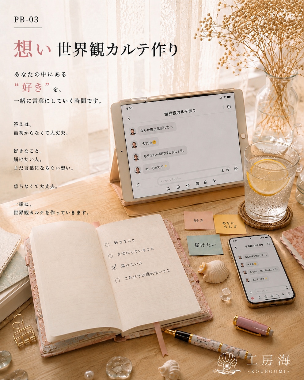 あなたらしさが伝わる名刺を丁寧に作ります 3秒の第一印象を、30秒にする魔法 イメージ4