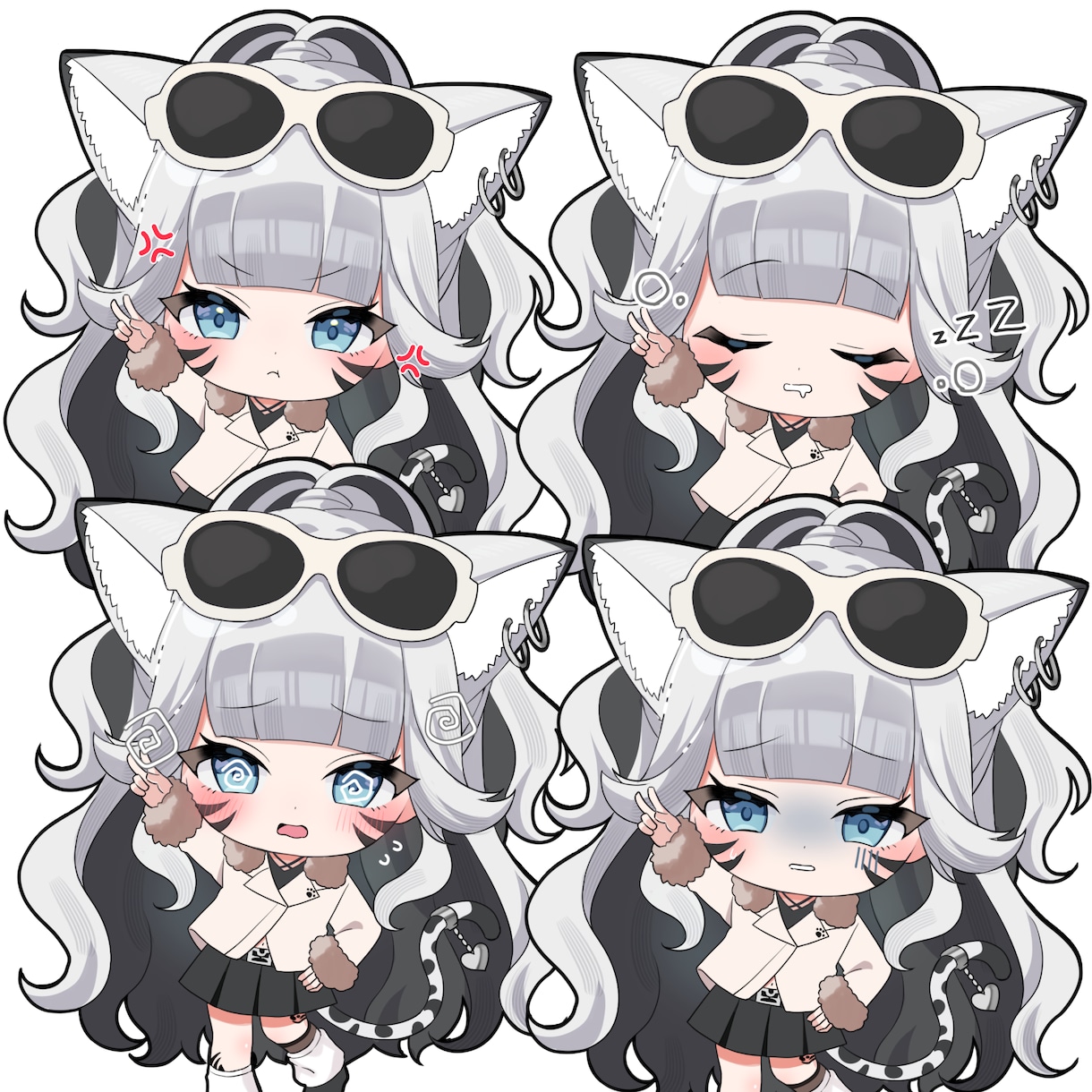 商用利用無料！デフォルメ・SDイラスト描きます グッズに最適！Vtuberさんや、活動者さんにおすすめです！ イメージ8