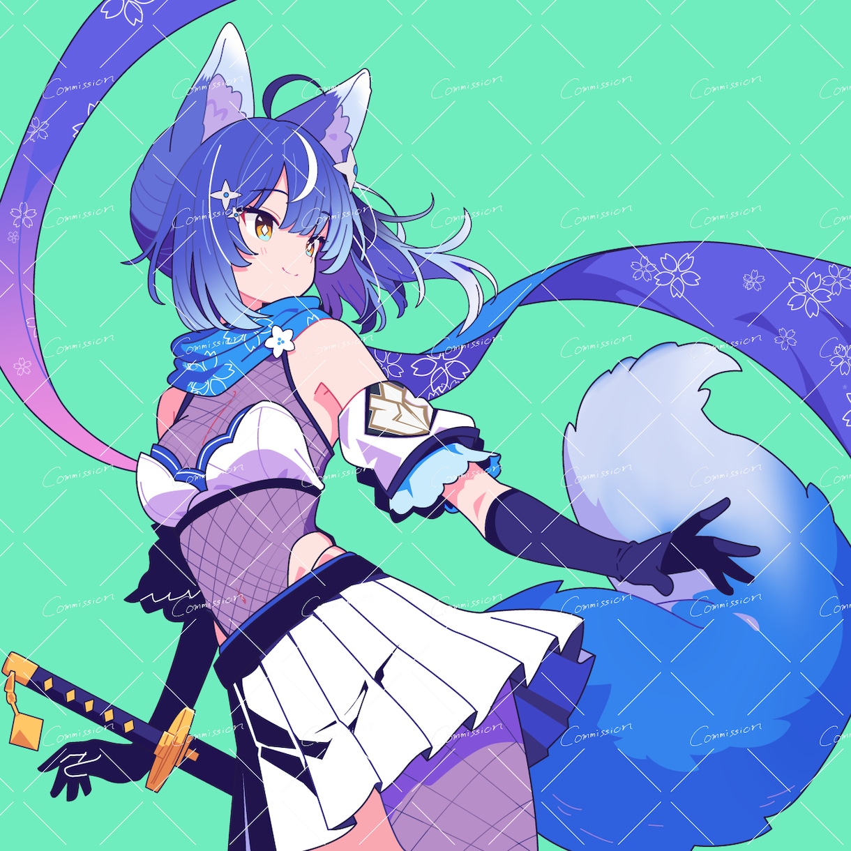 POPで可愛い雰囲気のイラスト制作します SNS・Vtuber向けに魅力的なイラストをご提供 イメージ10