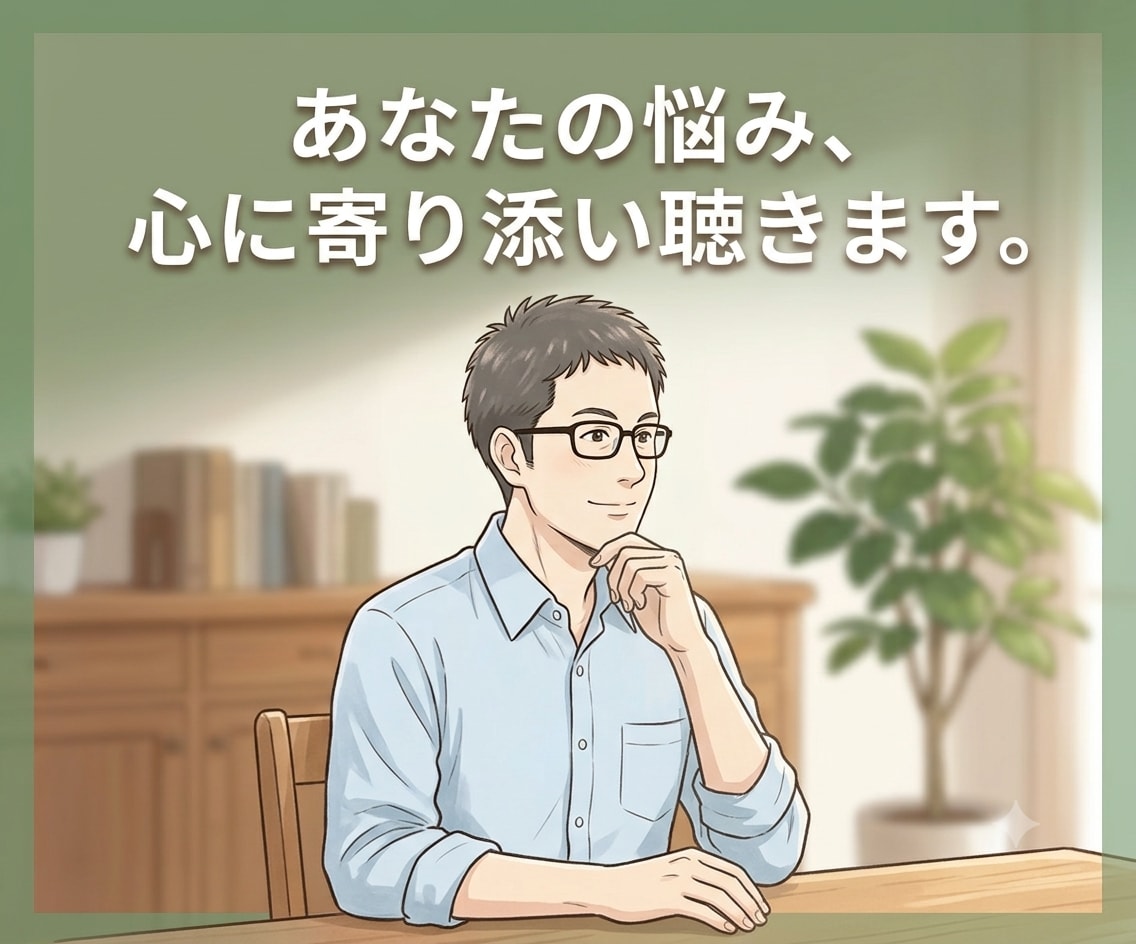 不倫・離婚調停の悩み、経験者シンパパが傾聴します 眠れない夜に、あなたの味方がいます。否定も説教もしません。 イメージ5
