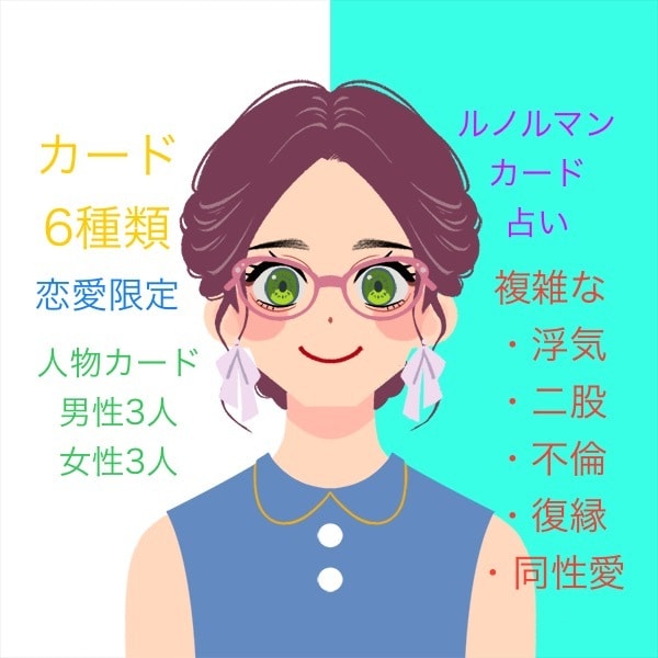 1000円☆自分が主人公！のルノルマン占いをします ♡恋愛限定♡お二人の距離がわかる✧*｡複雑な恋愛もOK✧*｡ イメージ1