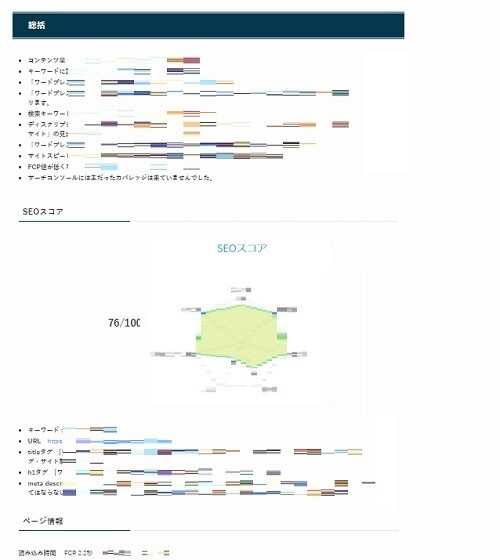 SEO内部対策簡易チェックリストをお得に作成します 検索順位を上げたいページを上げたいキーワードで対策！ イメージ3