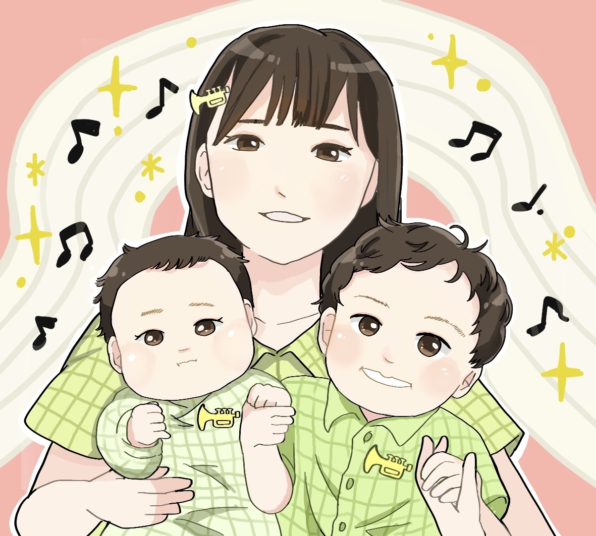 家族と！恋人と！ペットと！似顔絵描きます ご要望に合わせて雰囲気や装飾も描けます！記念日やお祝いにも！ イメージ2