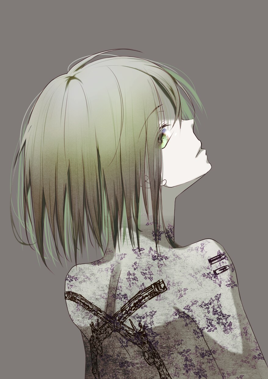 SNS・配信者向けアイコン描きます ほんのりダークで大人っぽいアイコンにしませんか イメージ1