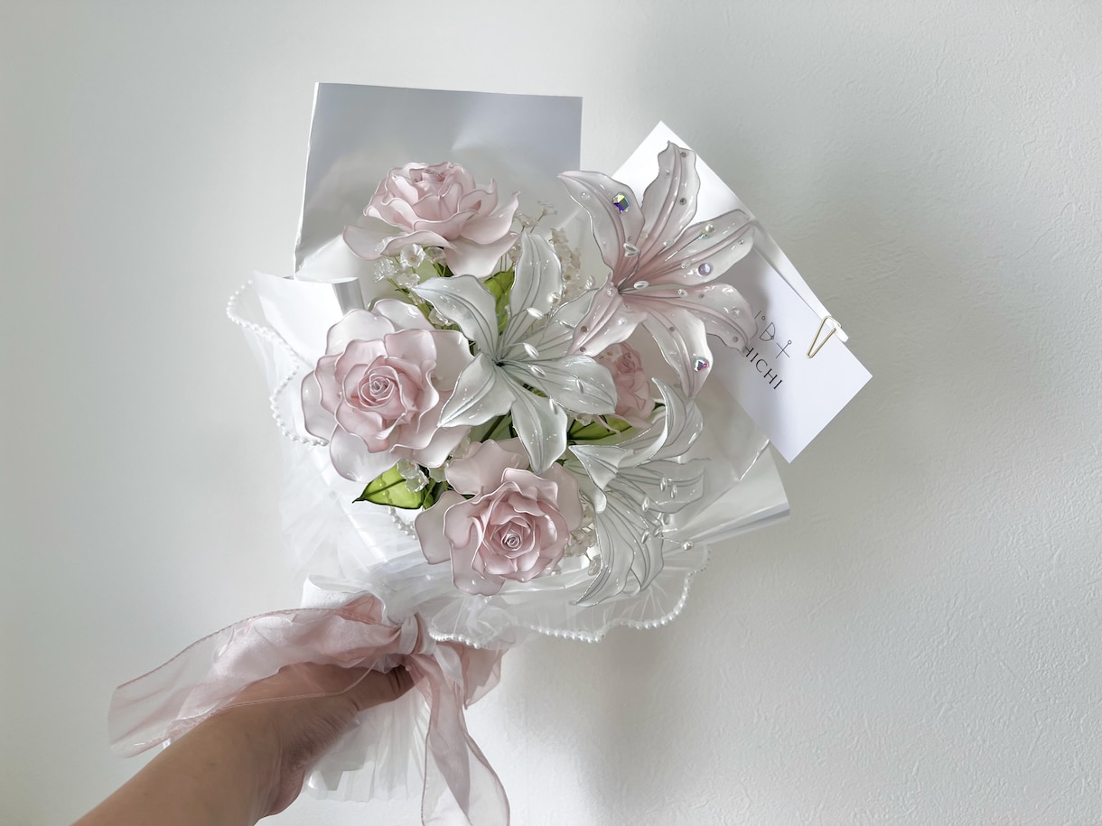 枯れないお花ステンドグラスのようなお花を作ってます 枯れないお花、ステンドグラスのようなお花 イメージ2