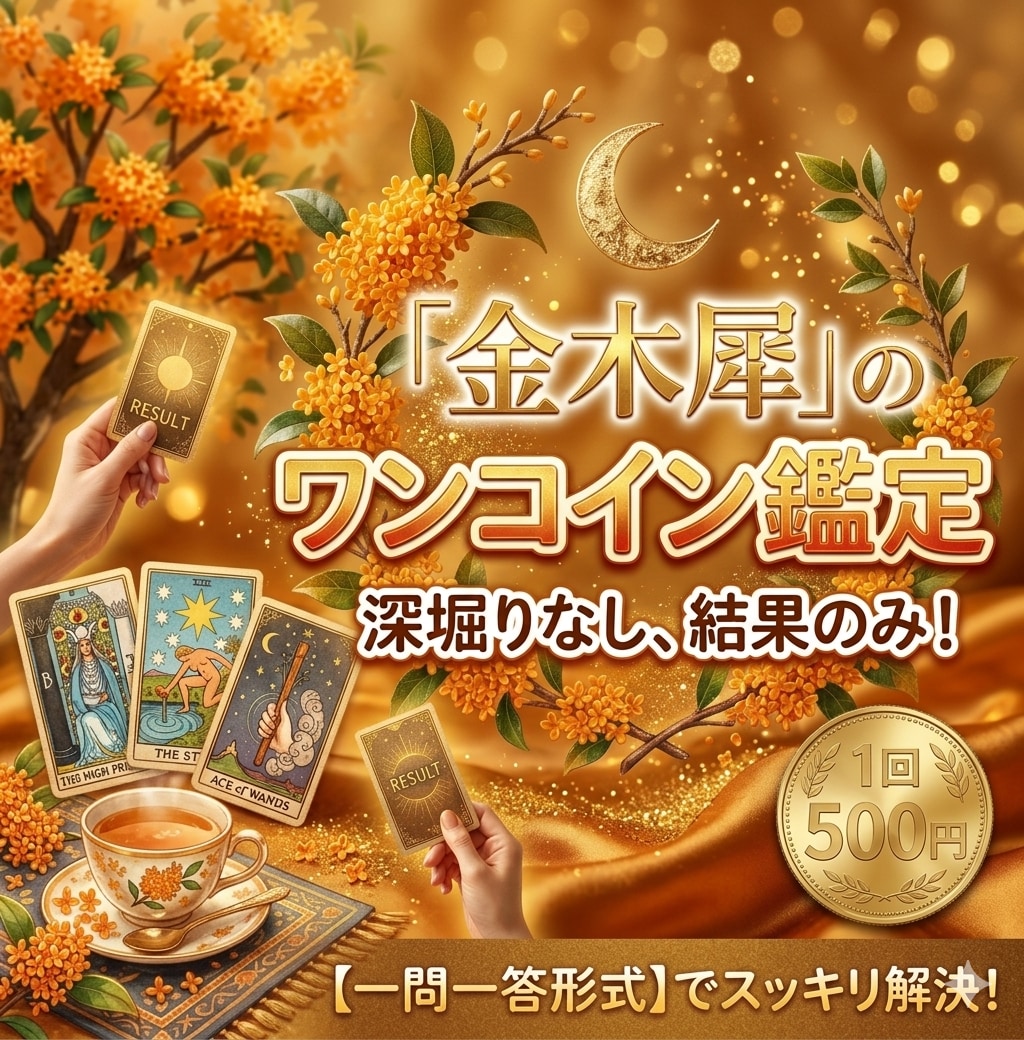 深堀なし、一問一答で占います 鑑定結果を2～300文字でお届け イメージ1