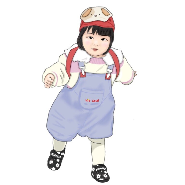 写真を元にカラー似顔絵を書きますます 思い出をイラストにしませんか？ イメージ5