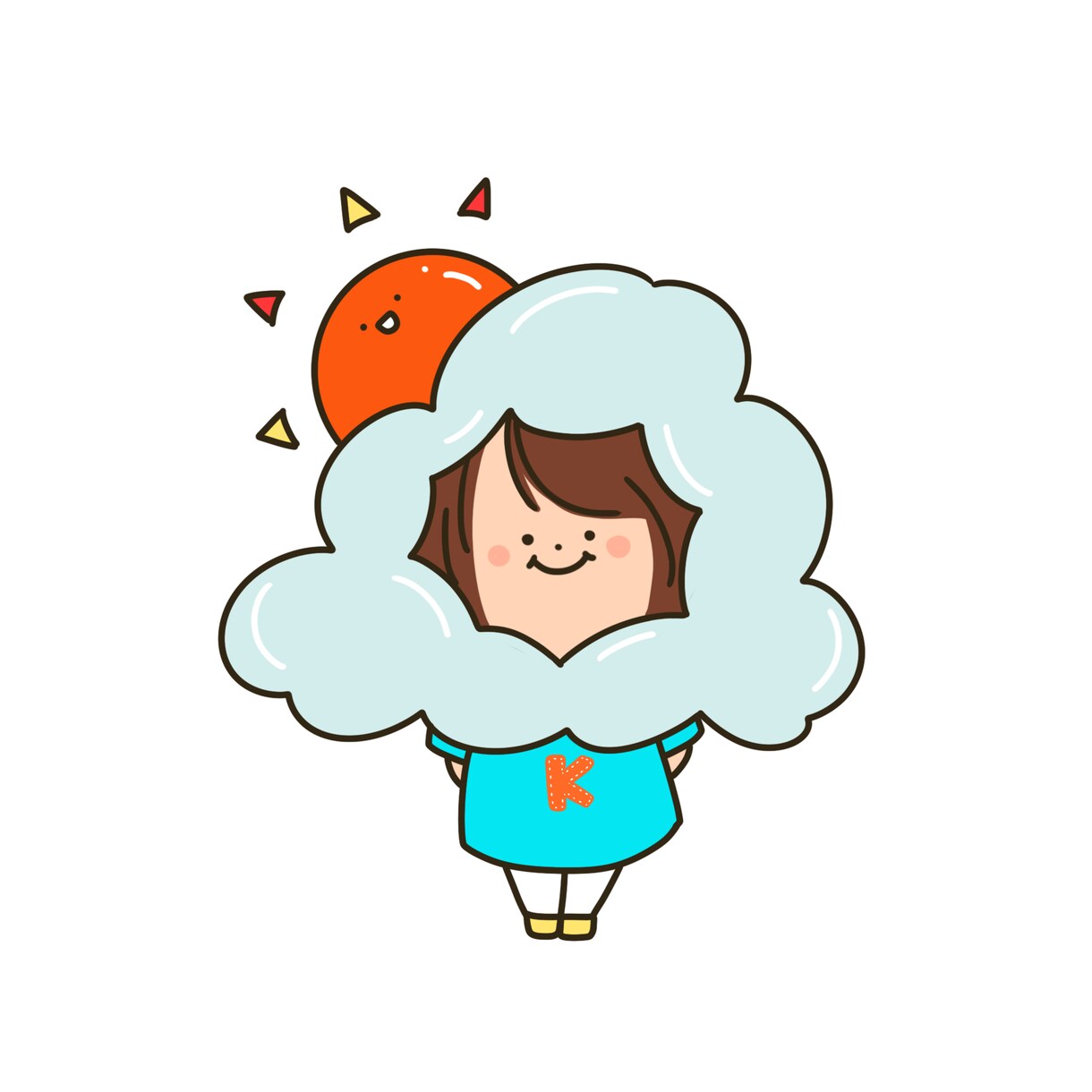 かぶりもの似顔絵イラスト描きます 好きなものをかぶって自分だけのオリジナルキャラを作ろう♪ イメージ6