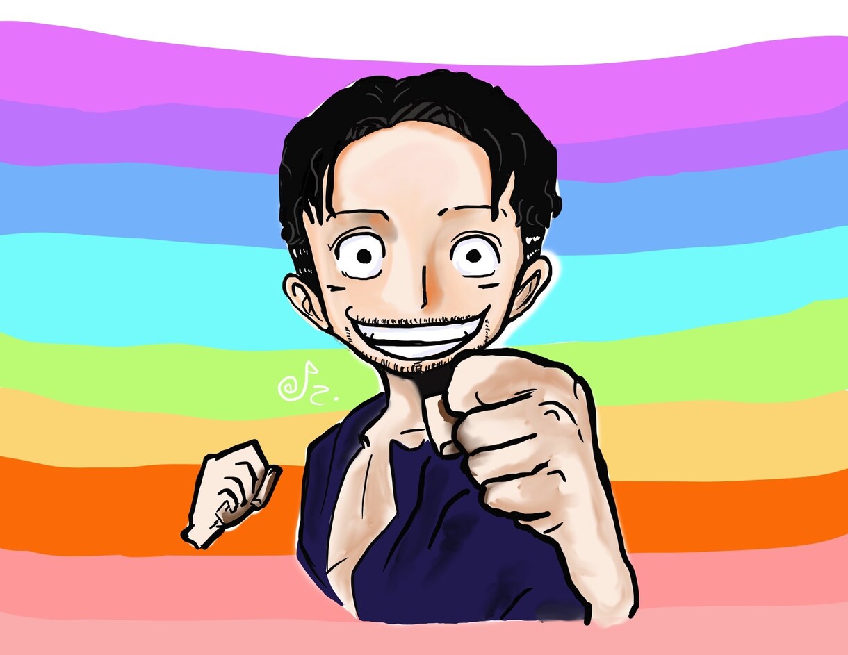 好きな漫画の模写やオリジナルアイコン作成します 似てる！を目標に取り組み、完璧は無理だが近づけたい イメージ3