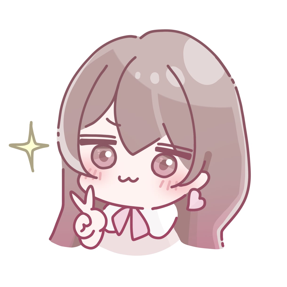 ゆるゆるでかわいいイラストお描きします 商用利用無料！ゆるくてかわいいアイコンお描きします！ イメージ1