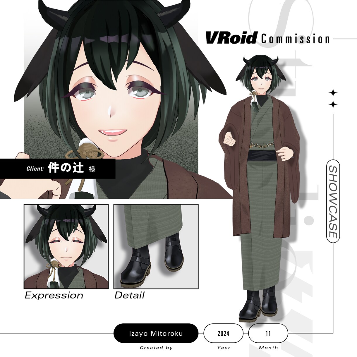 コンテスト入選実績あり！VRoidモデルを作ります 小物の3Dモデリングでクオリティアップも可能！ イメージ6